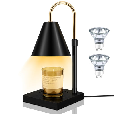 Candle Warmer Lamp With Timer Dimmable And Adjustable Height