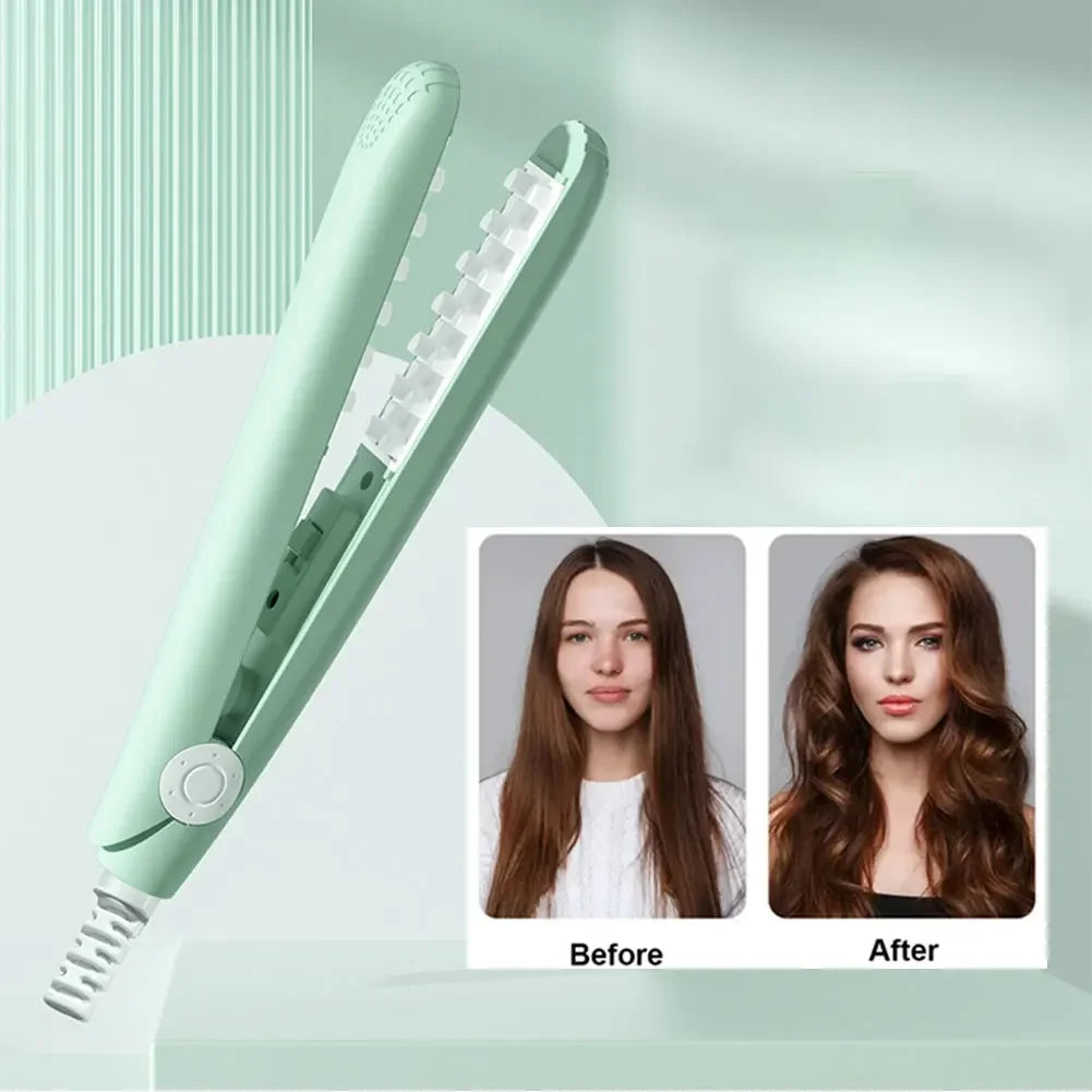 Hair Fluffy Mini Hair Curling Iron 3D Grid Curler Splint Portable High Quality Ceramic Corn Perm Styling Tools