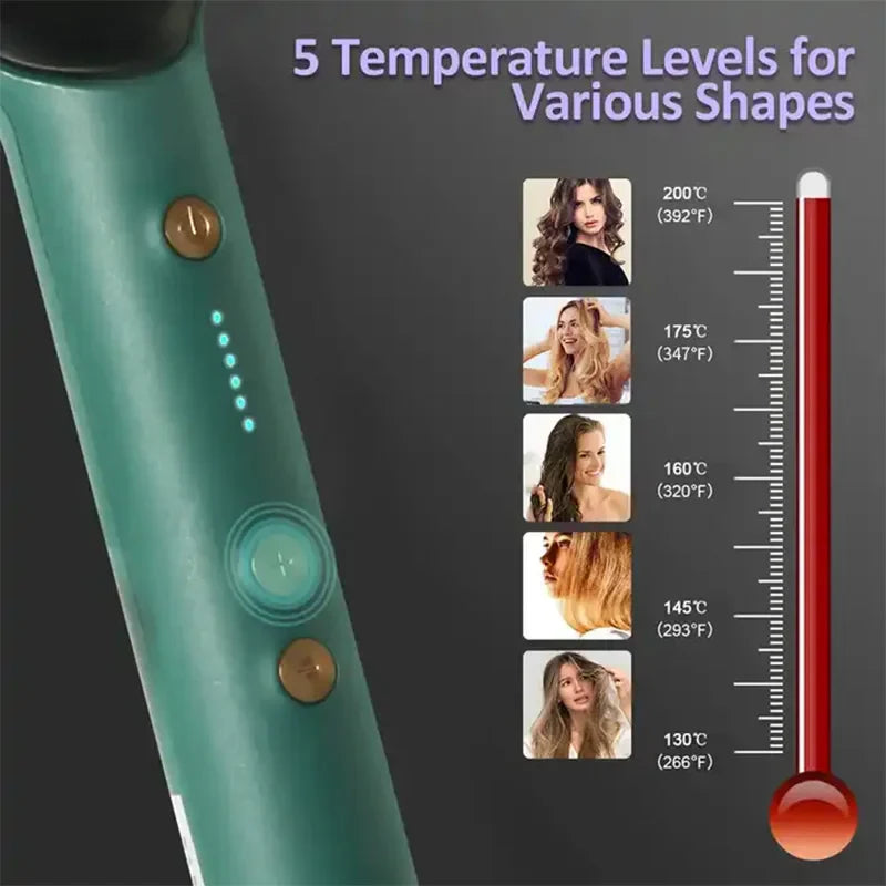 New Hair Straightener Ceramic Hot Comb 2 in 1 Electric Straighten Hair Brush Negative Ion Anti-scalding Styling Tool