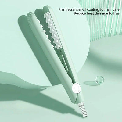 Hair Fluffy Mini Hair Curling Iron 3D Grid Curler Splint Portable High Quality Ceramic Corn Perm Styling Tools