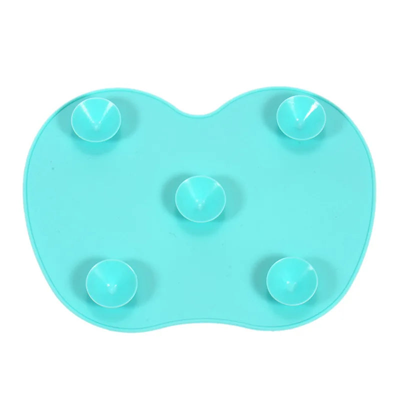 Beauty Multifunctional Powder Sponge Clean with Suction Cup Silicone Brush Pad Beauty Makeup Brush Cleaning Pad Tool Frosted